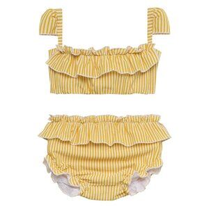 Montce Canary Stripe Mini Cabana Bikini Set